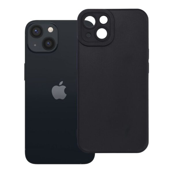 ΘΗΚΗ ΣΙΛΙΚΟΝΗΣ MATT TPU ΓΙΑ IPHONE 13 - ΜΑΥΡΗ