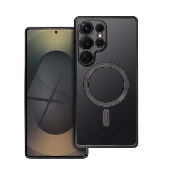 ΘΗΚΗ ΣΙΛΙΚΟΝΗΣ ELECTRO MAG ΓΙΑ SAMSUNG GALAXY S25 ULTRA - ΜΑΥΡΗ