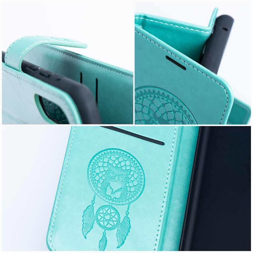 MEZZO_GREEN_3 ΘΗΚΗ ΒΙΒΛΙΟ MEZZO DREAMCATCHER XIAOMI REDMI NOTE 13 5G - ΠΡΑΣΙΝΗ - Image 4