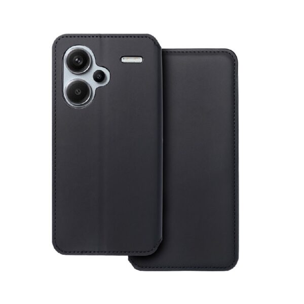 ΘΗΚΗ ΒΙΒΛΙΟ DUAL POCKET XIAOMI REDMI NOTE 13 PRO PLUS 5G - ΜΑΥΡΗ