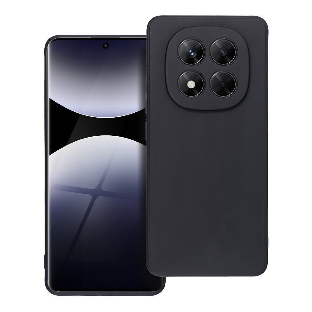 MATT_NOTE_14_PRO_BLACK_1 ΘΗΚΗ ΣΙΛΙΚΟΝΗΣ MATT TPU ΓΙΑ XIAOMI REDMI NOTE 14 PRO 5G - ΜΑΥΡΗ - Image 1