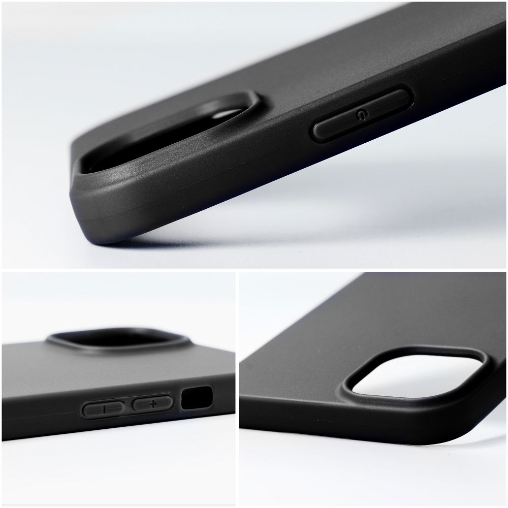 MATT_NOTE_14_PRO_BLACK_2 ΘΗΚΗ ΣΙΛΙΚΟΝΗΣ MATT TPU ΓΙΑ XIAOMI REDMI NOTE 14 PRO 5G - ΜΑΥΡΗ - Image 2