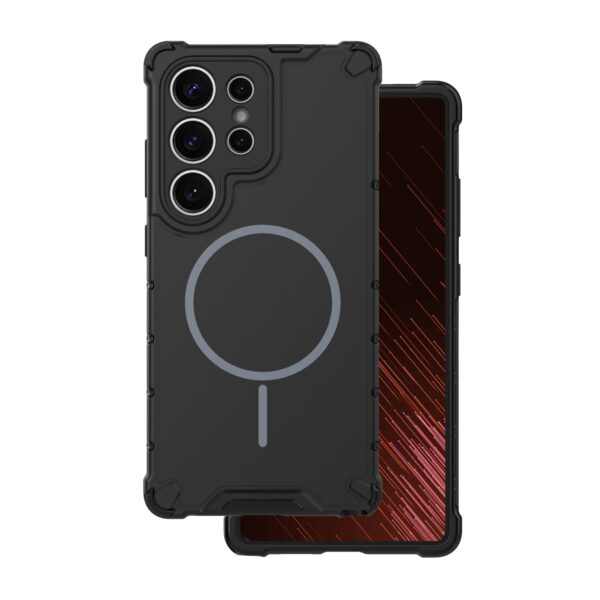 ΘΗΚΗ ΣΙΛΙΚΟΝΗΣ DEFENDER 2IN1 ΓΙΑ SAMSUNG GALAXY S26 ULTRA - ΜΑΥΡΗ