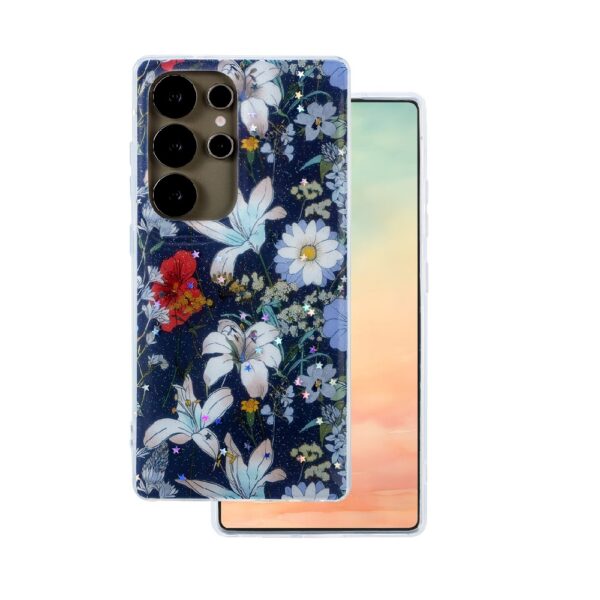 ΘΗΚΗ GLOW GLAM ΓΙΑ SAMSUNG GALAXY S25 ULTRA - BLUE