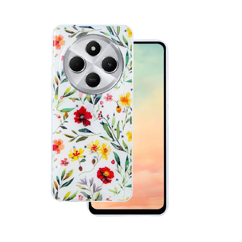 GLAM_XIAOMI_NOTE_14_PRO_5G_WHITE_1 ΘΗΚΗ GLOW GLAM ΓΙΑ XIAOMI REDMI NOTE 14 PRO 5G - WHITE - Image 1