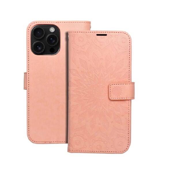 ΘΗΚΗ ΒΙΒΛΙΟ MEZZO ΓΙΑ IPHONE 16 PRO MAX - ΡΟΔΑΚΙΝΙ