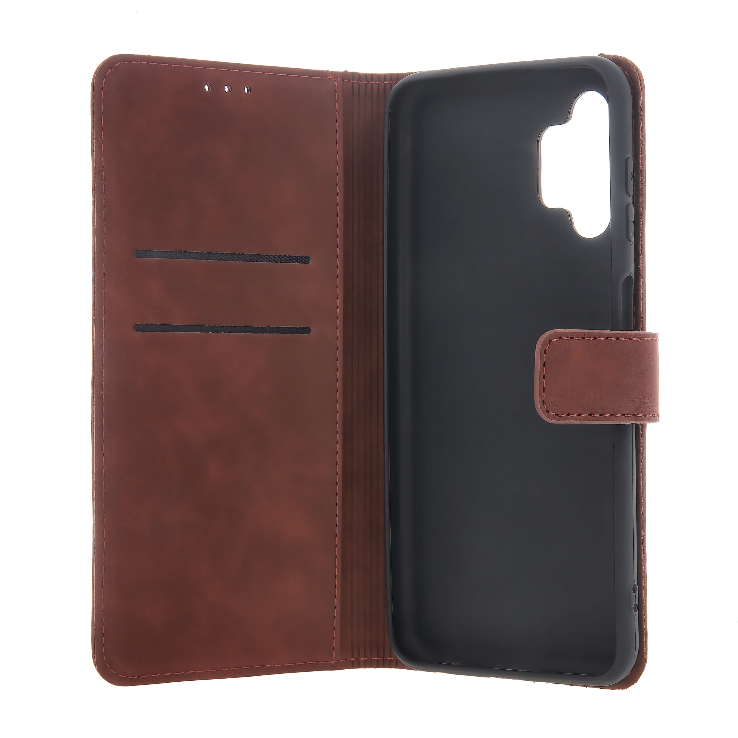 SMART_VELVET_BROWN_2 ΘΗΚΗ ΒΙΒΛΙΟ SMART VELVET ΓΙΑ XIAOMI REDMI NOTE 13 5G - ΚΑΦΕ - Image 2
