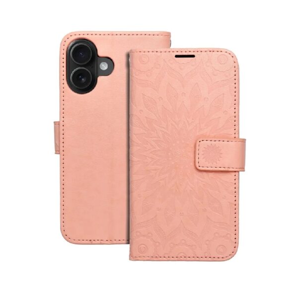 ΘΗΚΗ ΒΙΒΛΙΟ MEZZO ΓΙΑ IPHONE 16 - ΡΟΔΑΚΙΝΙ