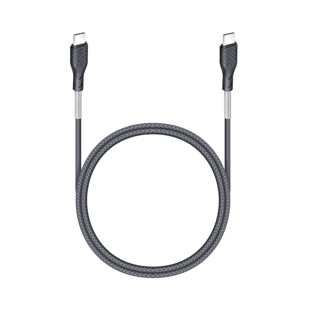 CABLE_FORCELL_CB-05C_BLACK_3 ΚΑΛΩΔΙΟ USB C ΣΕ USB C FORCELL QC4.0 PD 5A 240W CB-05C 1m-ΜΑΥΡΟ - Image 4