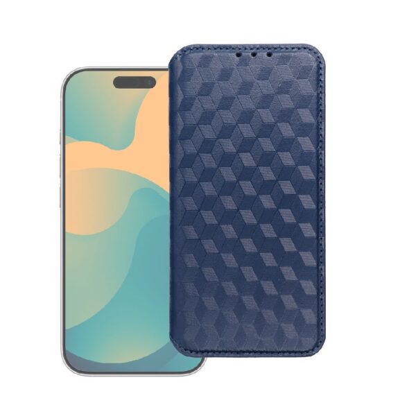 ΘΗΚΗ ΒΙΒΛΙΟ FLIP CUBIC ΓΙΑ SAMSUNG GALAXY S26 ULTRA - ΜΠΛΕ