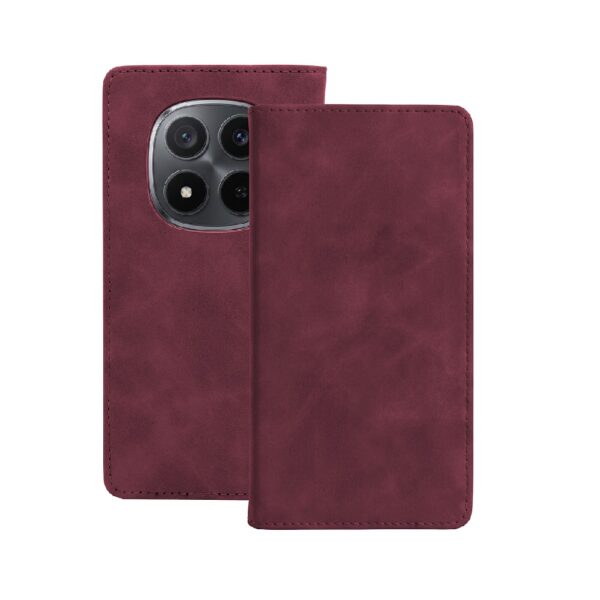 ΘΗΚΗ ΒΙΒΛΙΟ SMART SUEDE XIAOMI REDMI NOTE 15 PRO PLUS 5G - ΜΩΒ