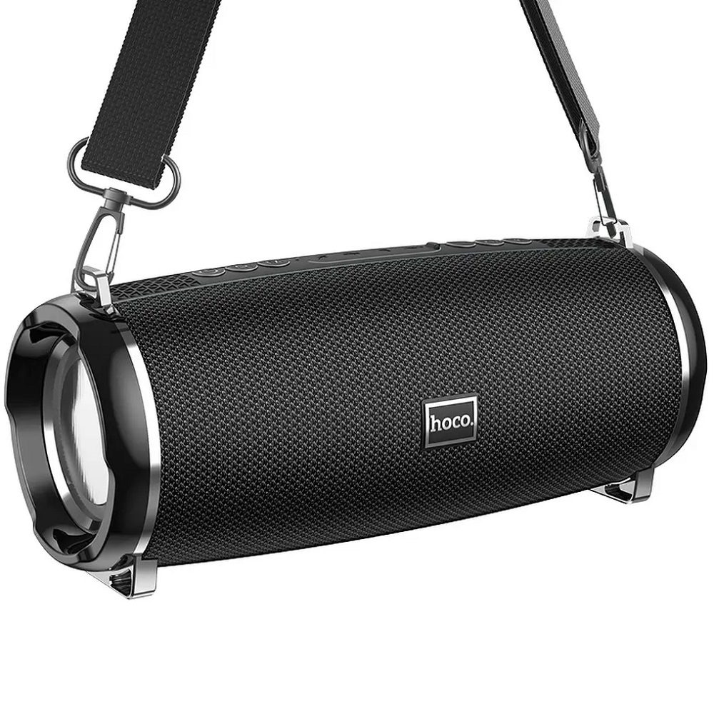 HOCO_HC2_BLACK_1 HOCO HC2 ΗΧΕΙΟ BLUETOOTH LED 2 X 5W 6H - ΜΑΥΡΟ - Image 1
