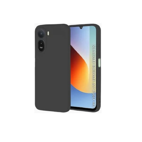 ΘΗΚΗ ΣΙΛΙΚΟΝΗΣ MATT TPU ΓΙΑ XIAOMI REDMI A7 PRO - ΜΑΥΡΗ
