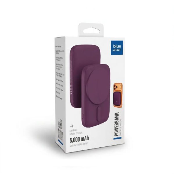 POWERBANK MAGSAFE BLUE STAR SLIM DG-P8 15W 5000 mAh - ΒΥΣΣΙΝΙ