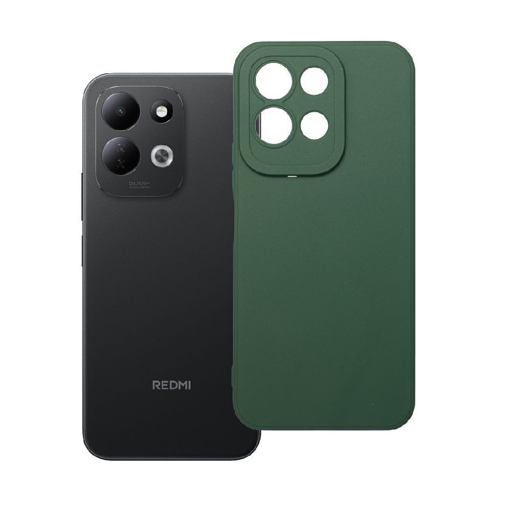 MATT_2.0_REDMI_17_GREEN_1 ΘΗΚΗ ΣΙΛΙΚΟΝΗΣ MATT TPU 2.0 ΓΙΑ XIAOMI REDMI 17 4G/5G - ΠΡΑΣΙΝΗ - Image 1