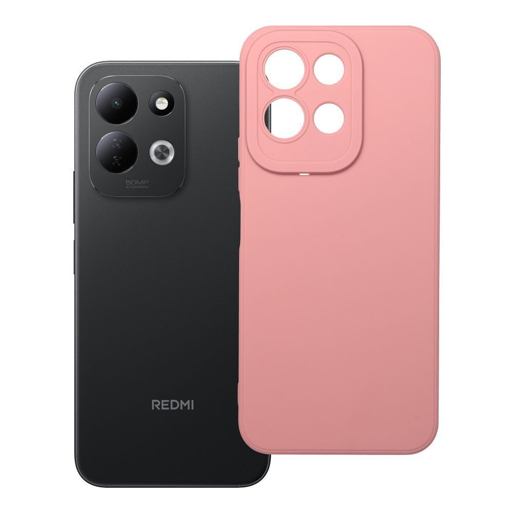 MATT_2.0_REDMI_17_ROZ_1 ΘΗΚΗ ΣΙΛΙΚΟΝΗΣ MATT TPU 2.0 ΓΙΑ XIAOMI REDMI 17 4G/5G - ΡΟΖ ΧΡΥΣΗ - Image 1